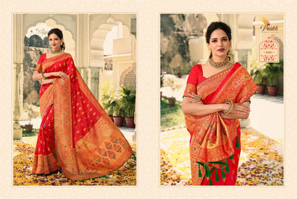 Swarovski Silk Pankh Sarees