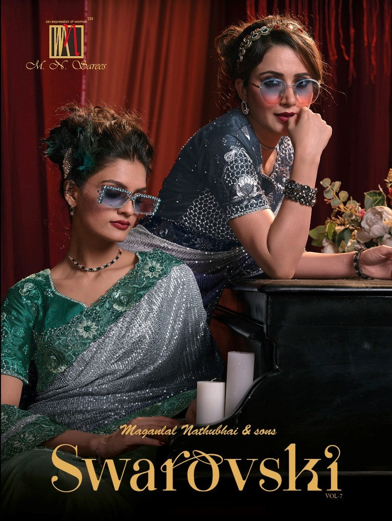 Swarovski Vol 7 Mn Sarees