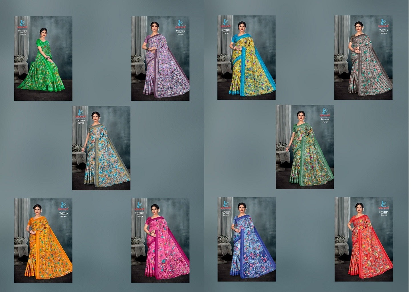 Swetha Vol 4 Lakhani Cotton Sarees