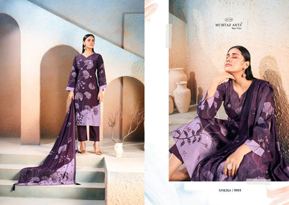 Taneira Mumtaz Arts Viscose Muslin Pant Style Suits