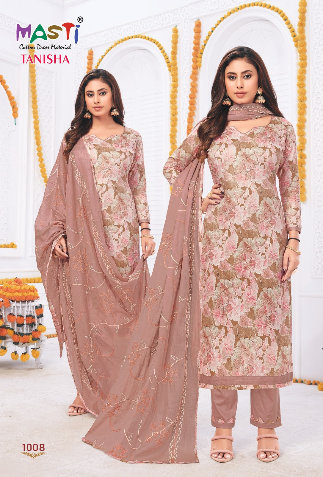 Tanisha Vol Masti Cambric Cotton Dress Material – Kavya Style Plus