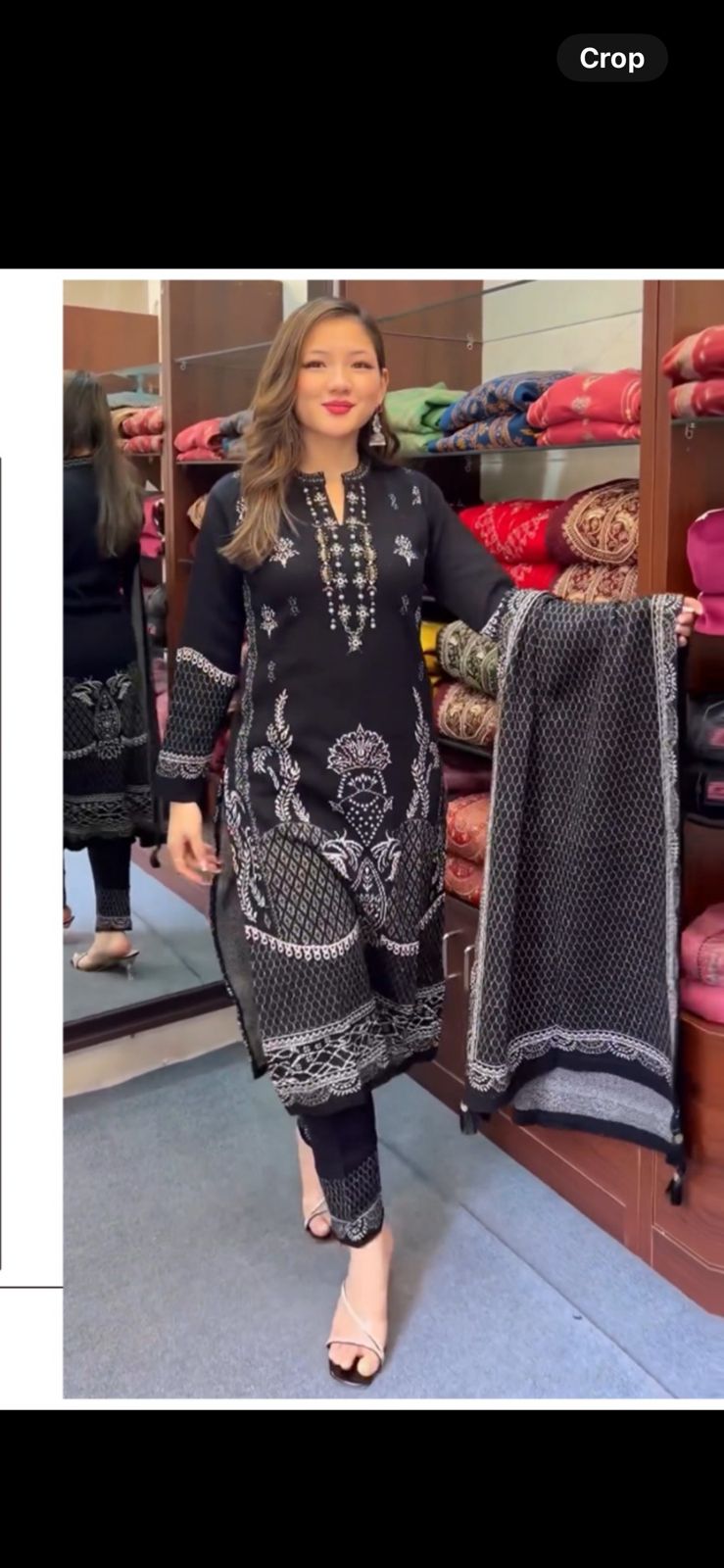 Tara-2072 Afsana Muslin Readymade Pant Style Suits
