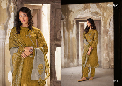 Tarasha Omtex Organza Pant Style Suits
