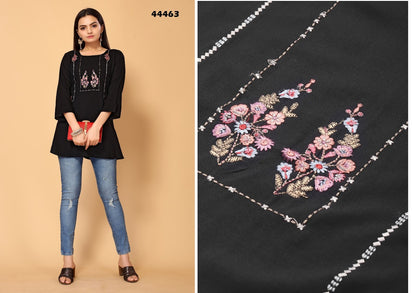 Tarini Vol 6 Mahotsav Rayon Stylish Tops