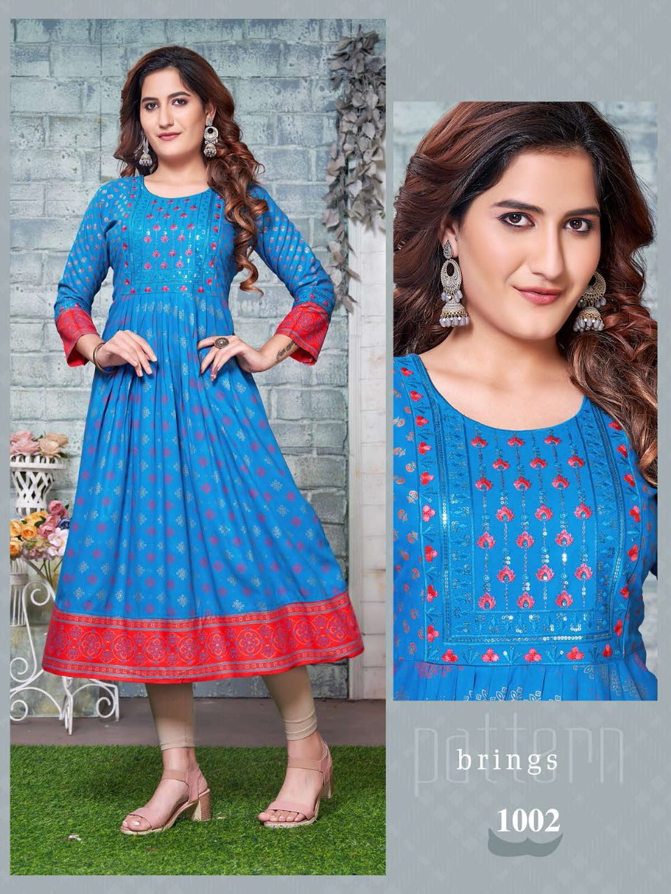 Tarla Vol 1 Kavinay Rayon Anarkali Kurtis