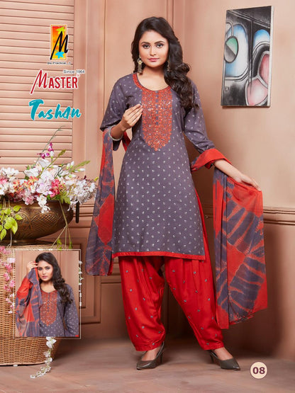 Tashan Master Rayon Readymade Salwar Suits