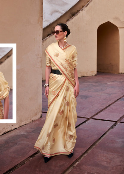 Tathastu Silk Rajpath Satin Sarees