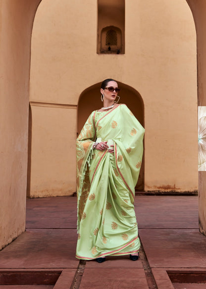 Tathastu Silk Rajpath Satin Sarees