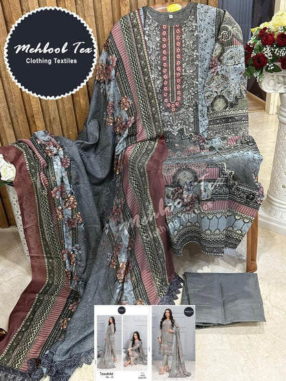 Tawakkal Vol 10 Mehboob Tex Cotton Pakistani Salwar Suits