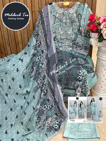 Tawakkal Vol 10 Mehboob Tex Cotton Pakistani Salwar Suits