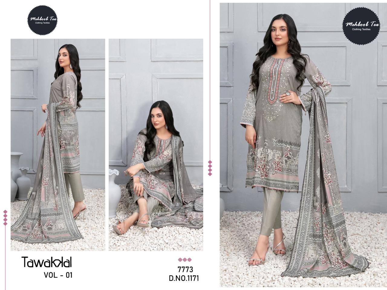 Tawakkal Vol 10 Mehboob Tex Cotton Pakistani Salwar Suits
