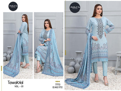 Tawakkal Vol 10 Mehboob Tex Cotton Pakistani Salwar Suits