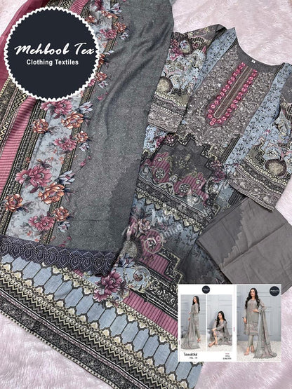 Tawakkal Vol 10 Mehboob Tex Cotton Pakistani Salwar Suits