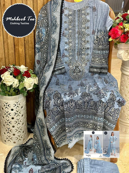 Tawakkal Vol 10 Mehboob Tex Cotton Pakistani Salwar Suits