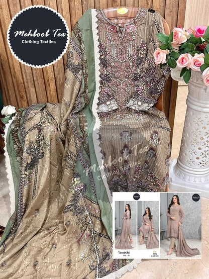 Tawakkal Vol 10 Mehboob Tex Cotton Pakistani Salwar Suits