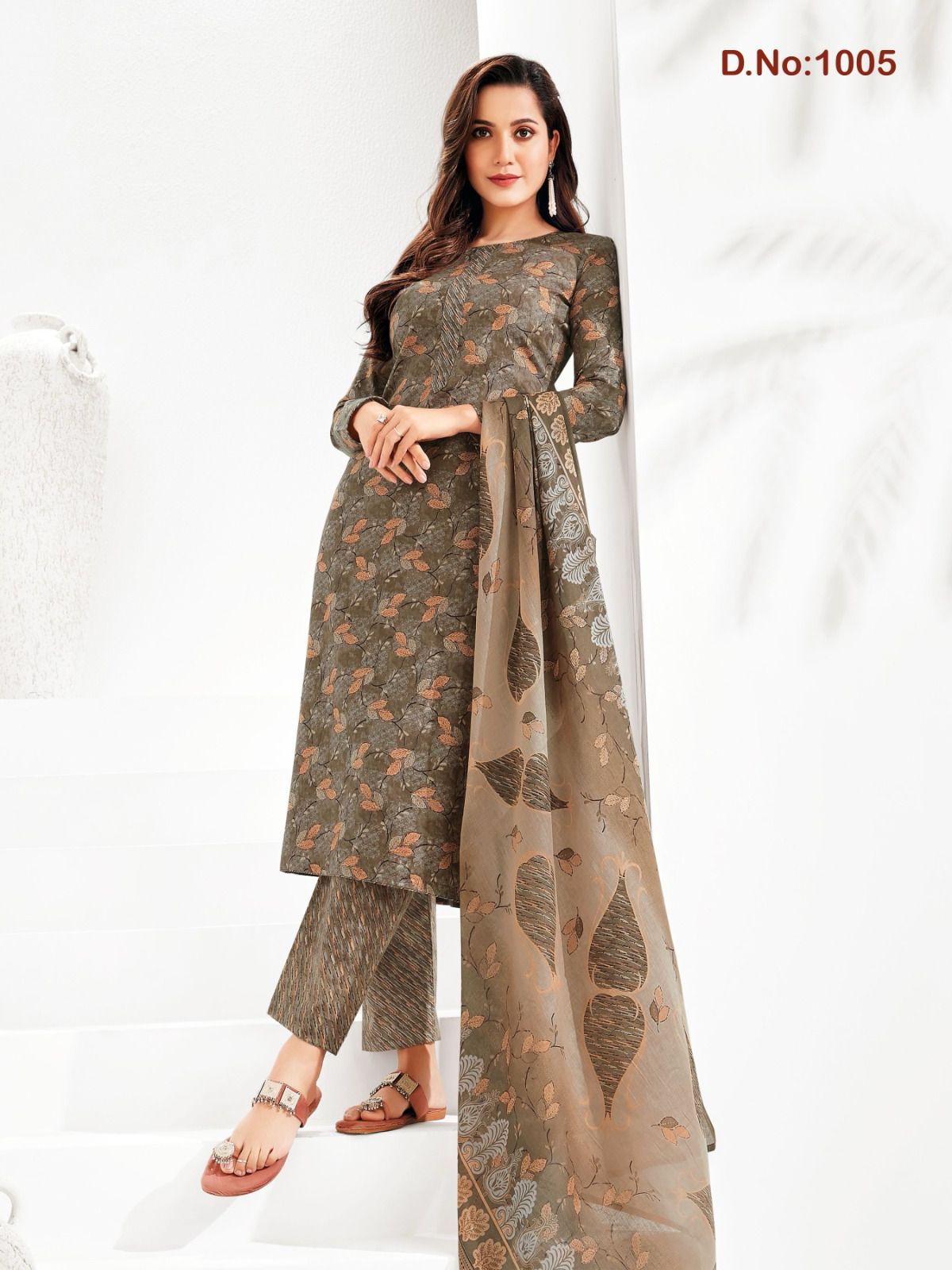 Tendy Vol 1 Kcf Cotton Readymade Pant Style Suits