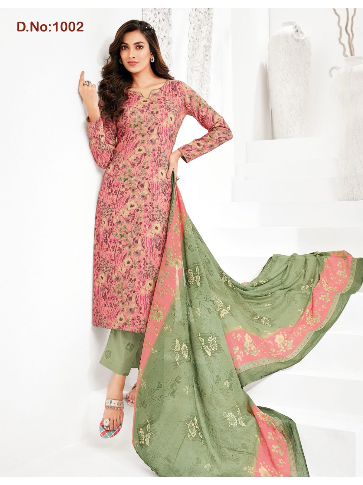 Tendy Vol 1 Kcf Cotton Readymade Pant Style Suits