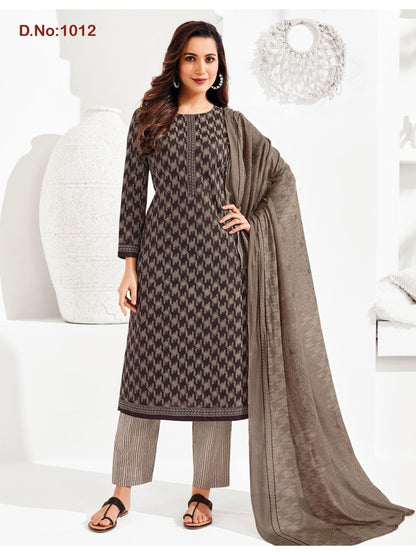 Tendy Vol 1 Kcf Cotton Readymade Pant Style Suits