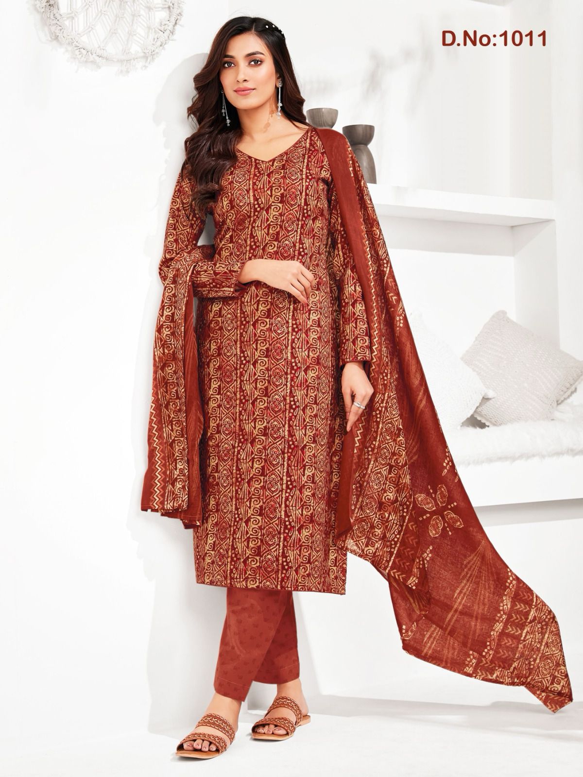 Tendy Vol 1 Kcf Cotton Readymade Pant Style Suits