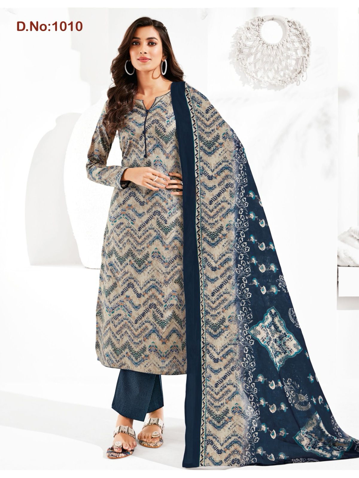 Tendy Vol 1 Kcf Cotton Readymade Pant Style Suits