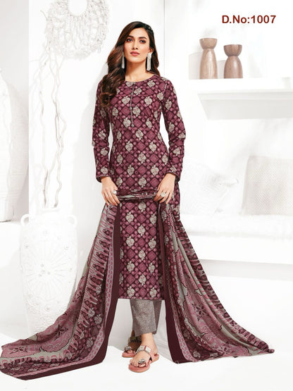 Tendy Vol 1 Kcf Cotton Readymade Pant Style Suits