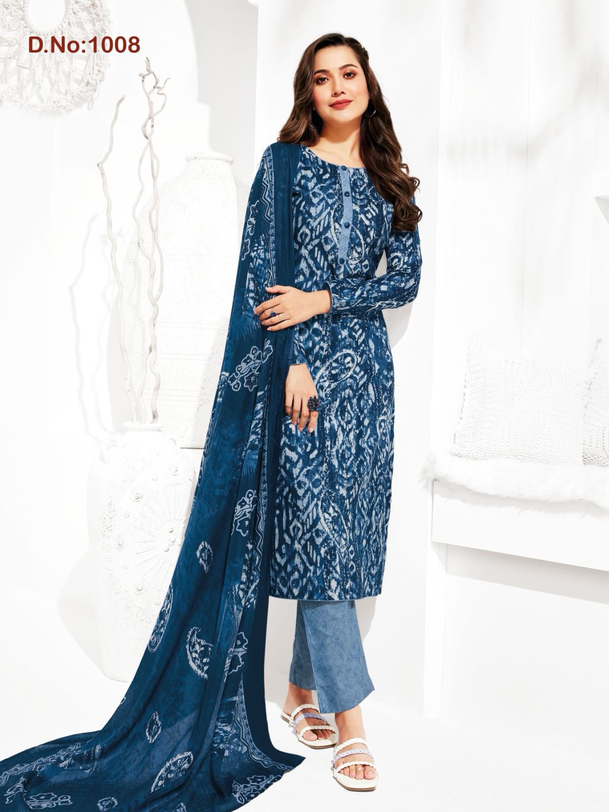 Tendy Vol 1 Kcf Cotton Readymade Pant Style Suits