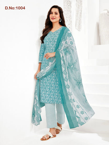 Tendy Vol 1 Kcf Cotton Readymade Pant Style Suits