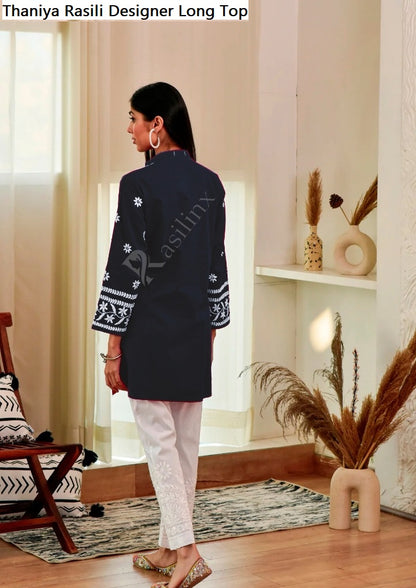 Thaniya Rasili Rayon Designer Long Top