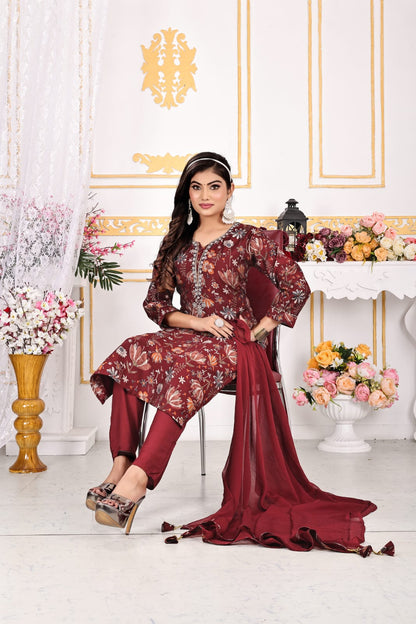 The Bond Biljal Modal Readymade Pant Style Suits