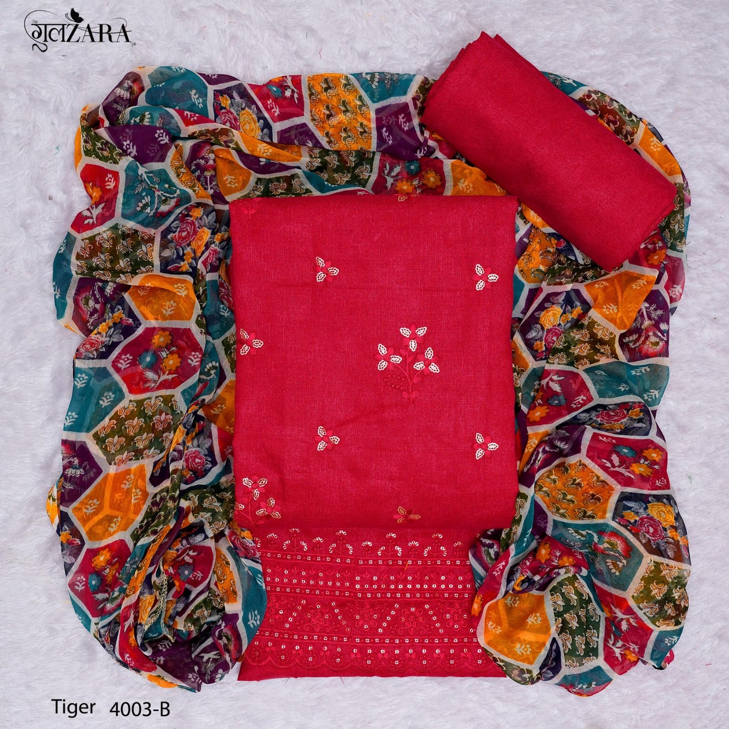 Tiger-4003 Gulzara Capsule Salwar Suits