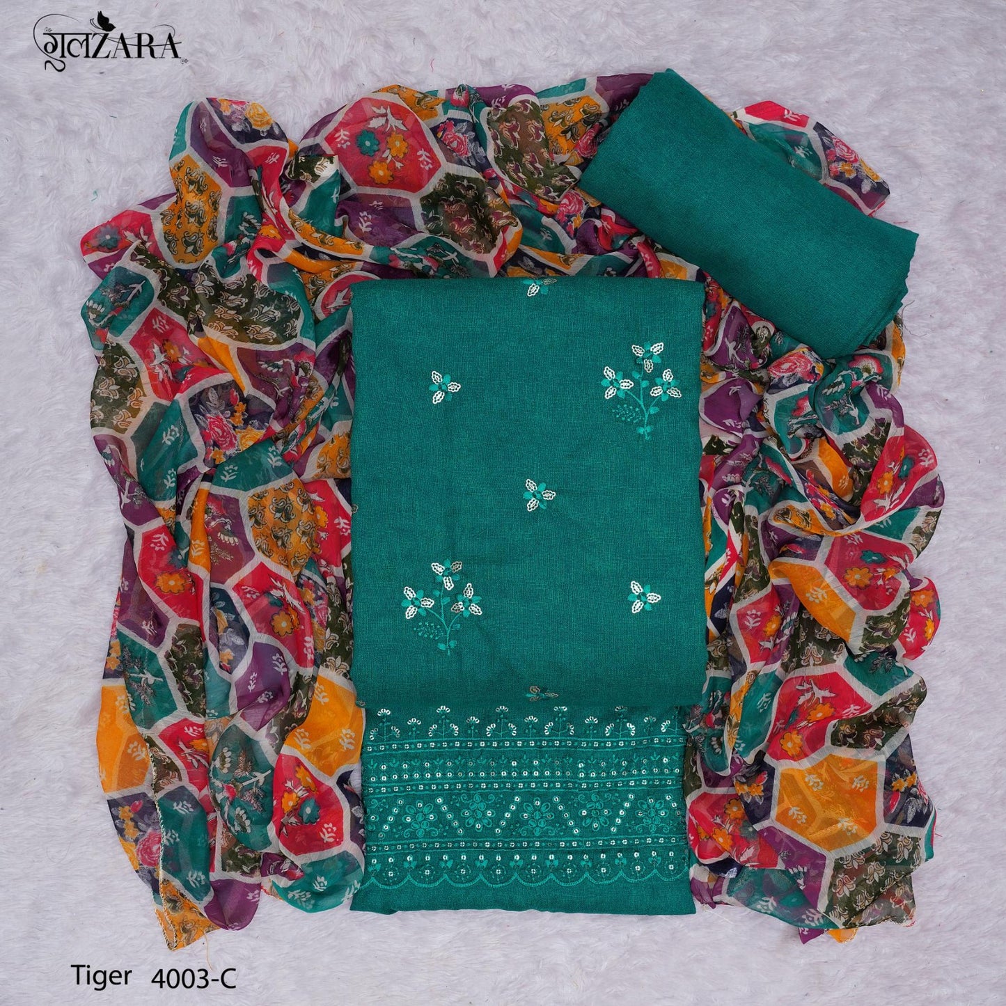 Tiger-4003 Gulzara Capsule Salwar Suits