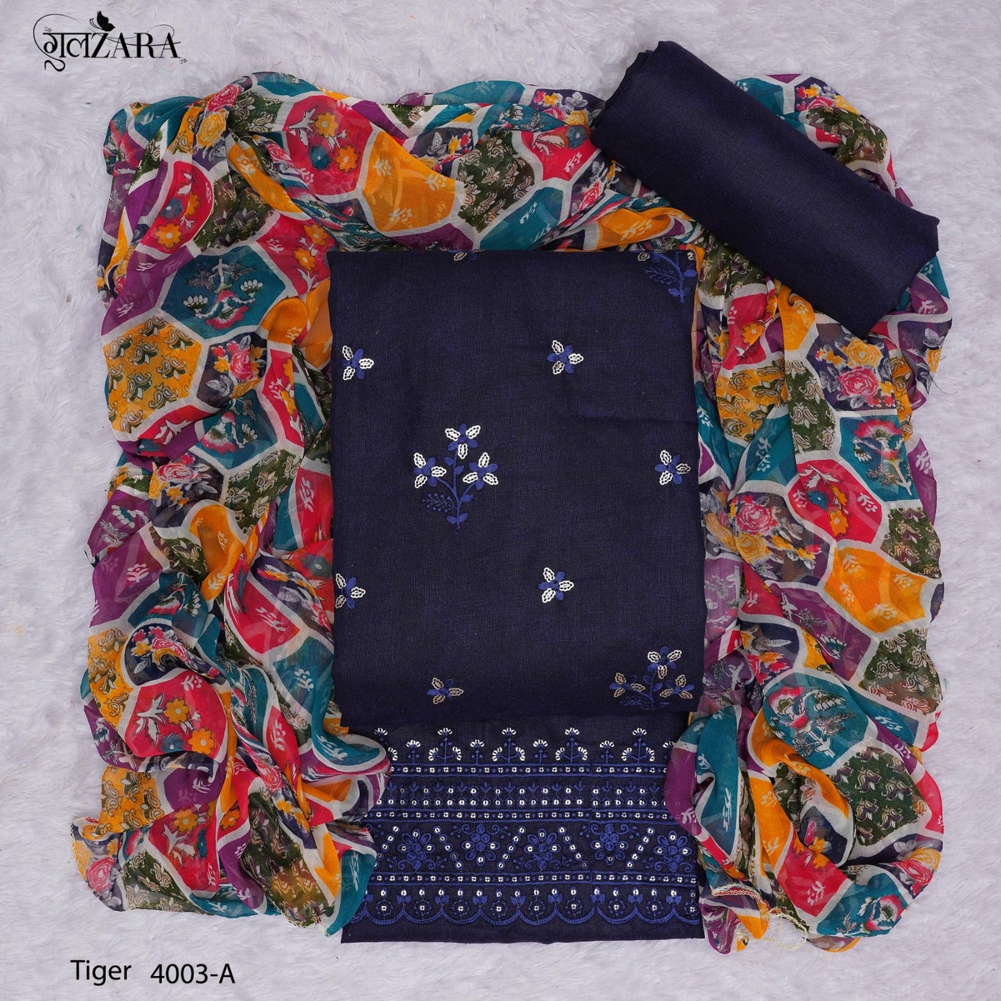 Tiger-4003 Gulzara Capsule Salwar Suits
