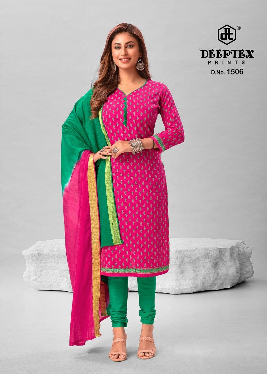 Deeptex Pakistani Lawn Cotton Suit at Rs.599/Piece in delhi offer by Ethnic  E Mart