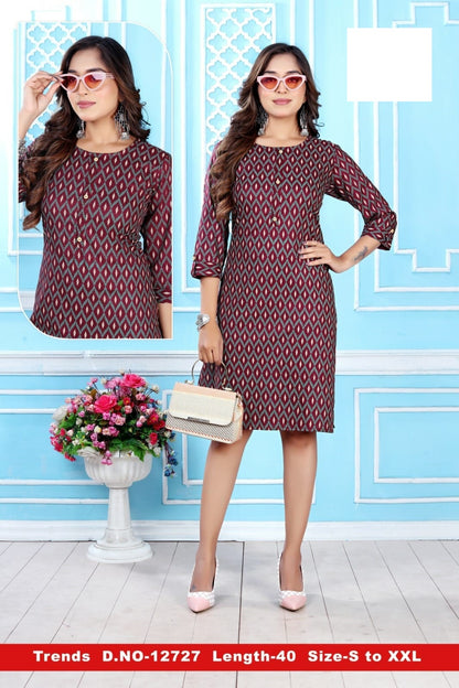 Trends Zoya Knee Length Kurtis