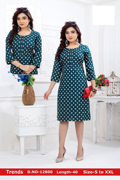 Trends Zoya Knee Length Kurtis