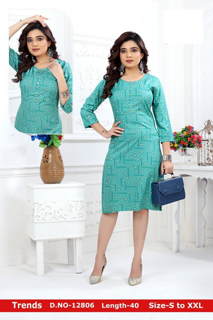 Trends Zoya Knee Length Kurtis
