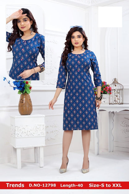 Trends Zoya Knee Length Kurtis