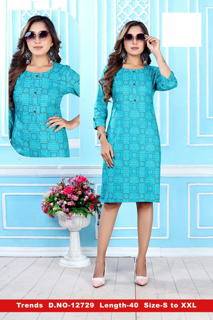 Trends Zoya Knee Length Kurtis