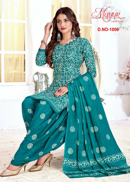 Trendy Batik Vol 1 Mayur Creation Cotton Dress Material