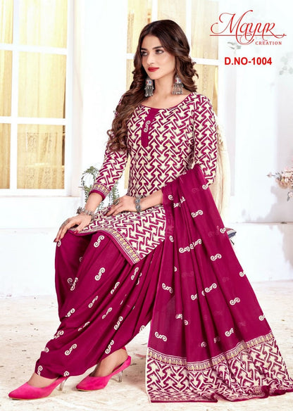 Trendy Batik Vol 1 Mayur Creation Cotton Dress Material