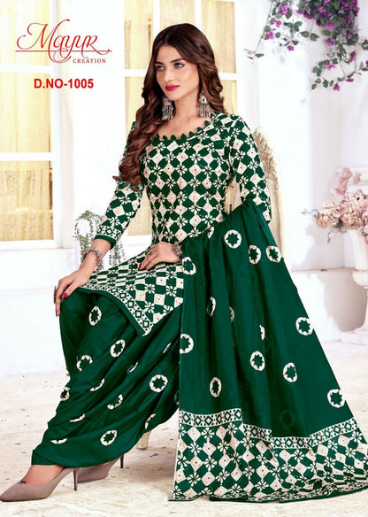 Trendy Batik Vol 1 Mayur Creation Cotton Dress Material