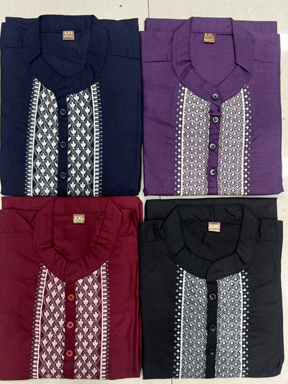 Trendy Bluehills Cotton Mens Kurta