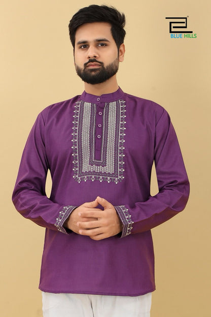 Trendy Bluehills Cotton Mens Kurta