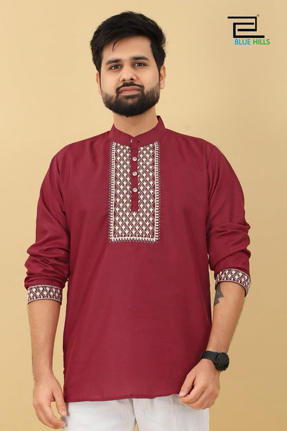Trendy Bluehills Cotton Mens Kurta