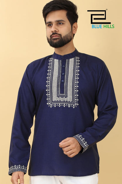 Trendy Bluehills Cotton Mens Kurta