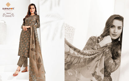 Trendy Cotton Vol 59 Suryajyoti Cotton Dress Material