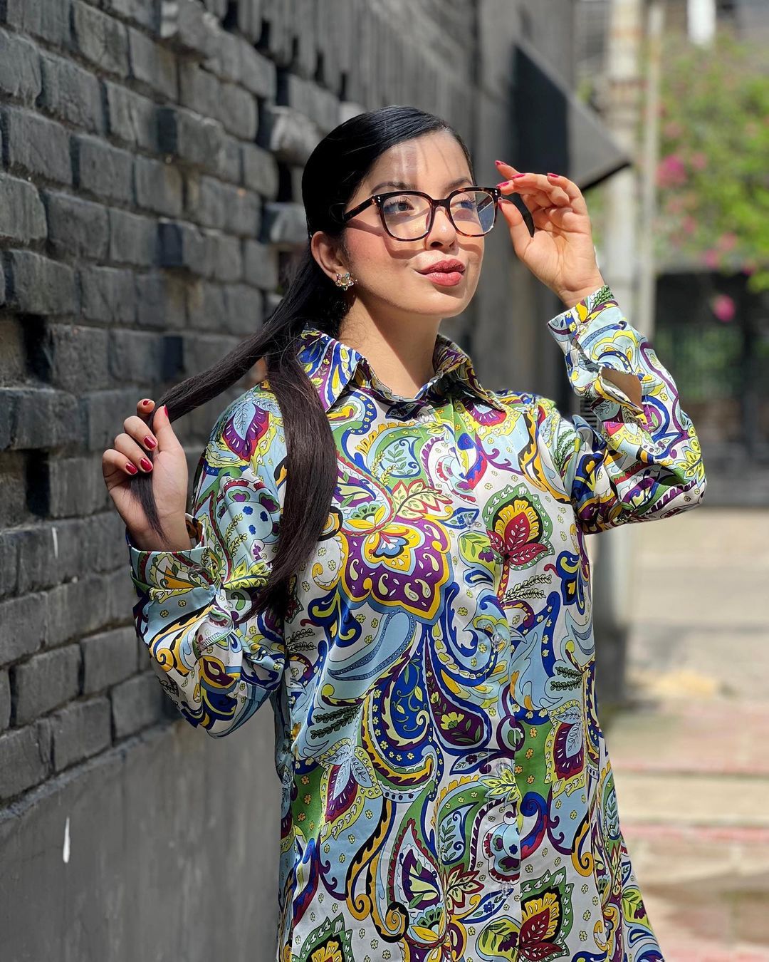 Trendy Prints Bluehills Co Ord Set