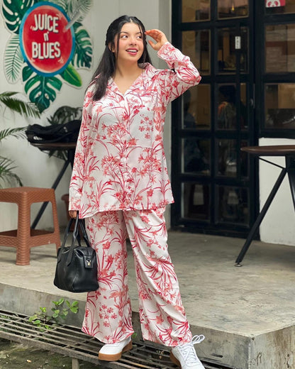 Trendy Prints Bluehills Co Ord Set