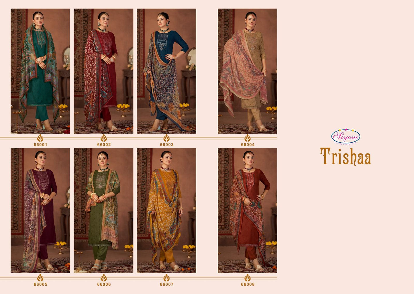 Trishaa Siyoni Pashmina Suits