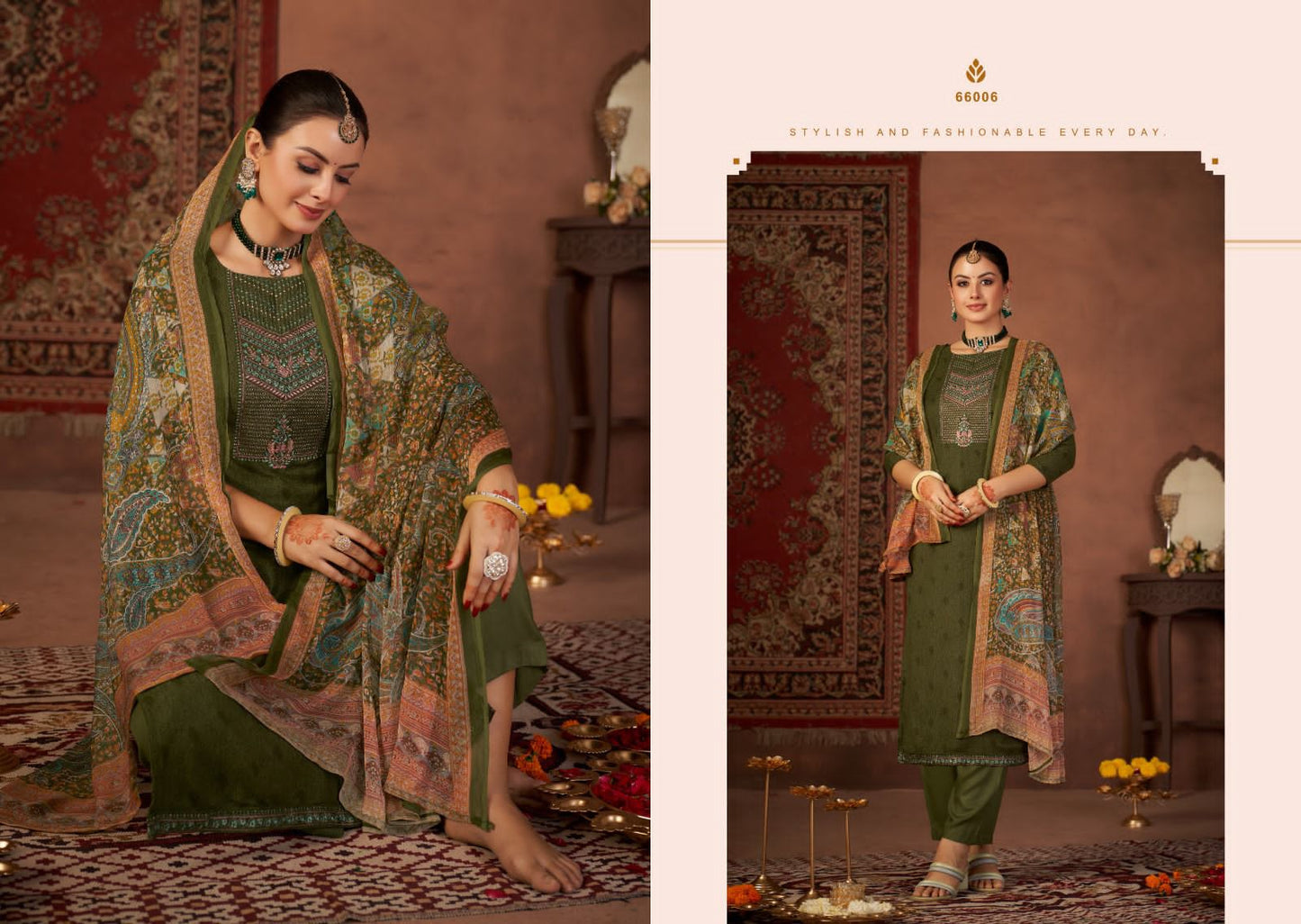 Trishaa Siyoni Pashmina Suits